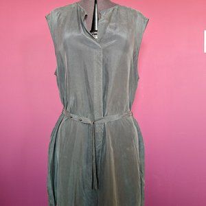 DIESEL Silk Tunic size Medium in Steel Grey